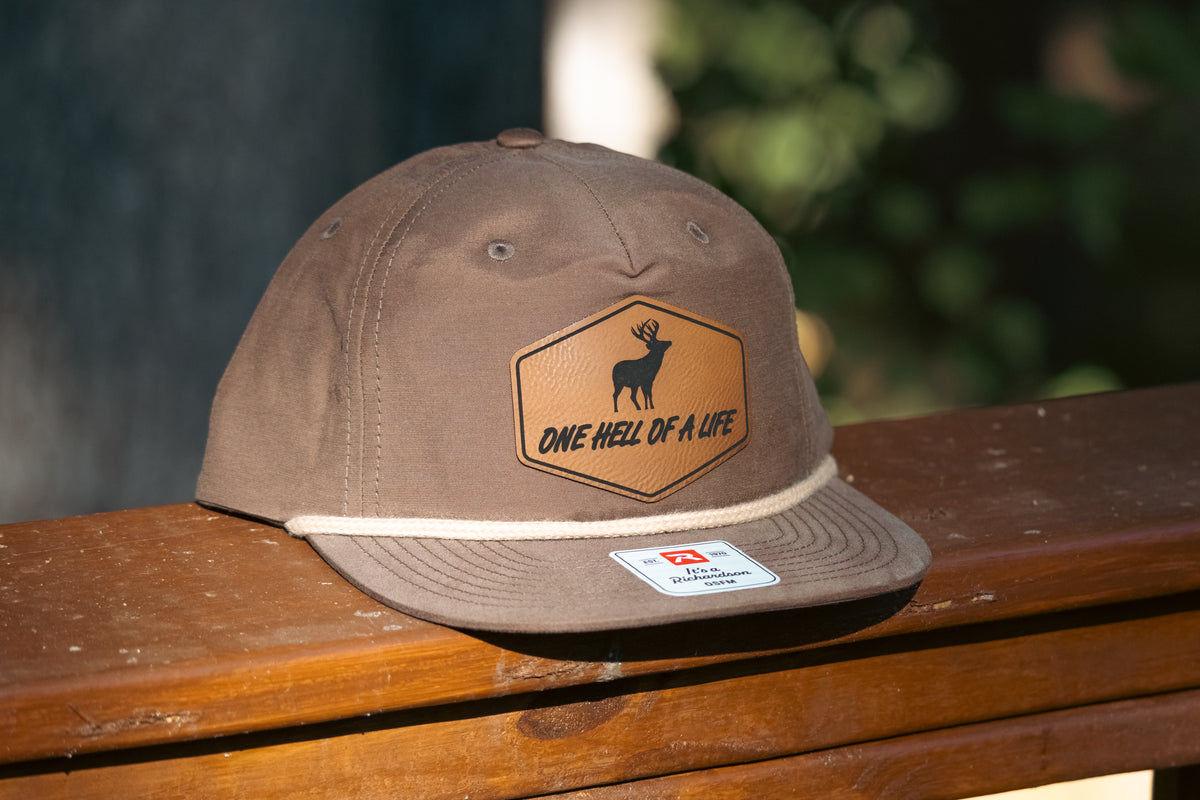 One Hell Of A Life Richardson Buck Rope Hat